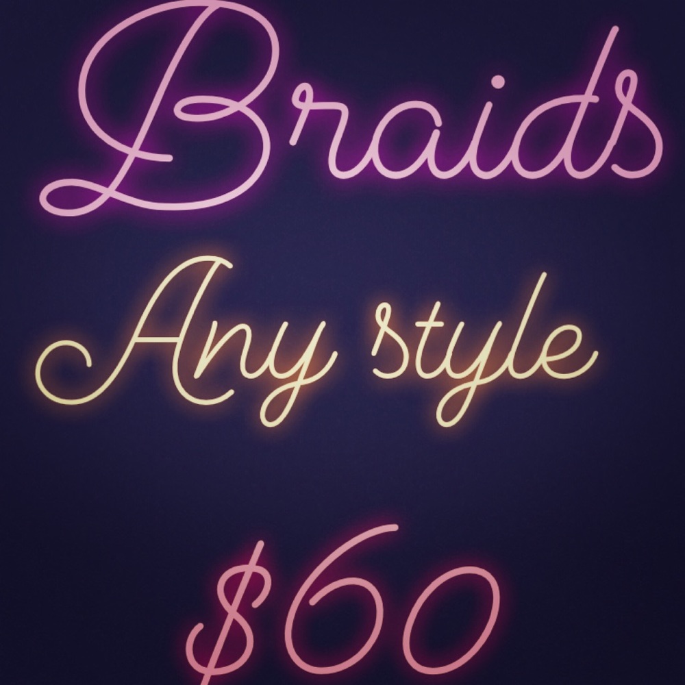 $60 braiding styles